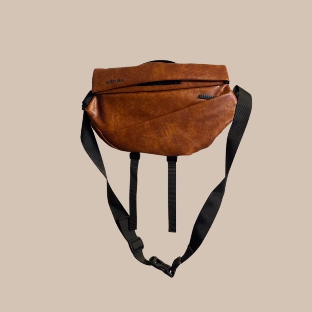 Wiexer Brown Fanny Pack.